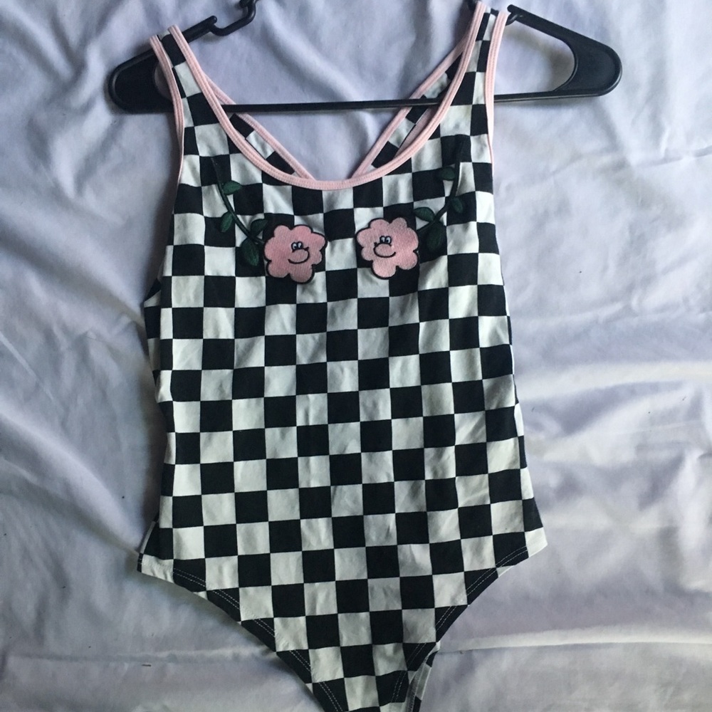 LAZY OAF Vans Thong Body Suit